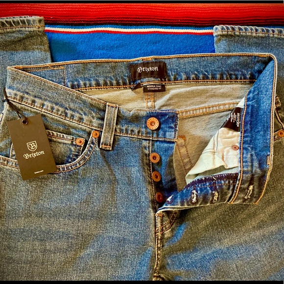 BRIXTON Reserve Indigo Denim - Picture 3 of 4